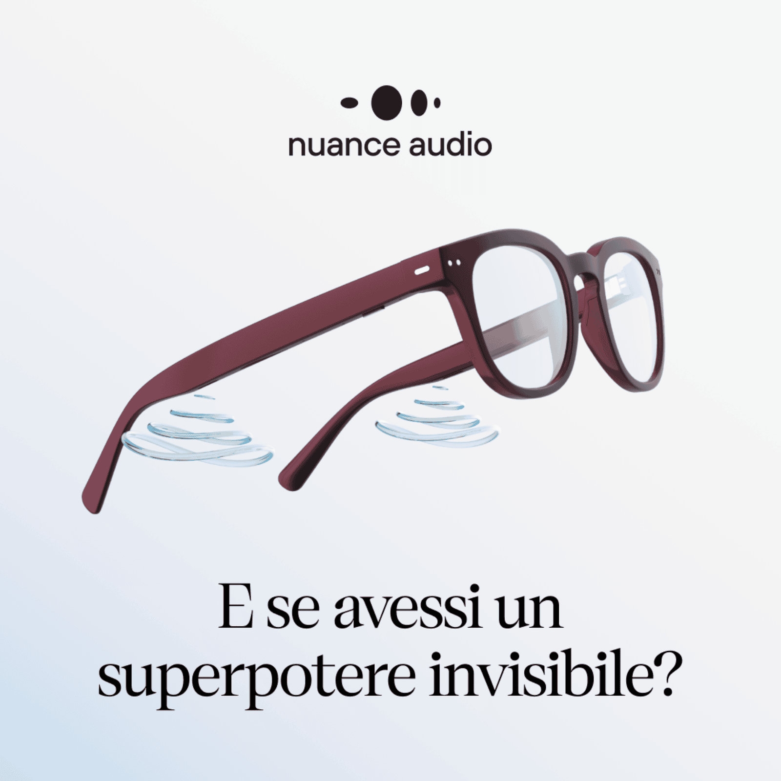 Nuance Audio ora a CHF 849: ascoltare meglio con la discrezione di un paio di occhiali